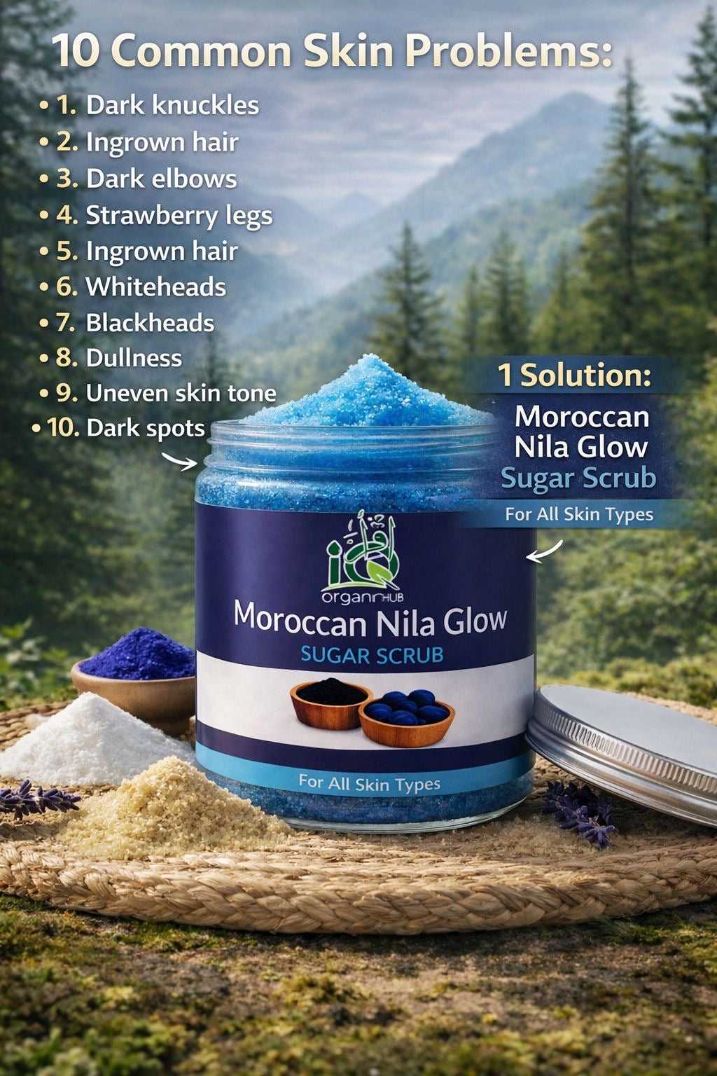 Moroccan Nila Glow Sugar Scrub